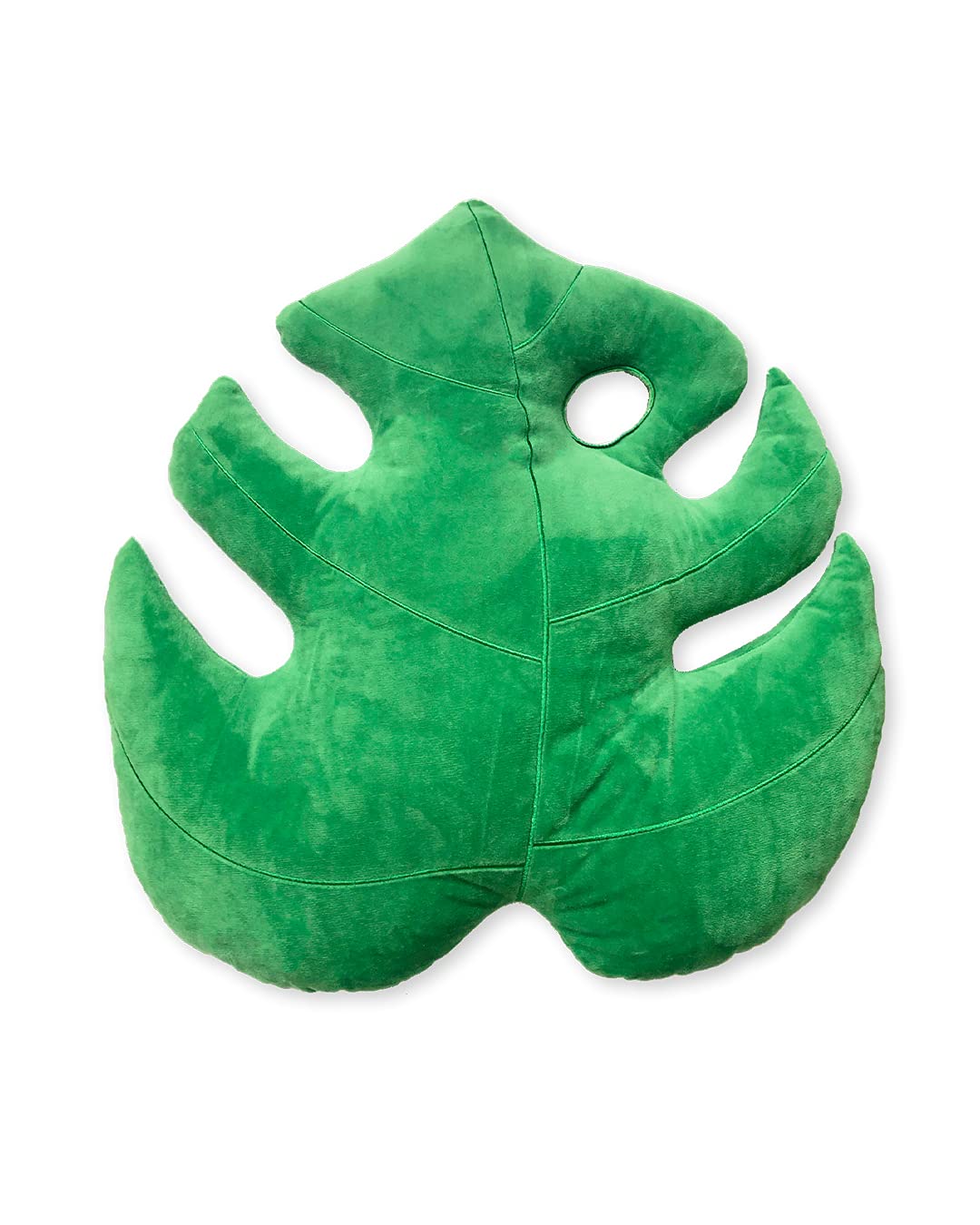 Green Philosophy Co. Monstera Leaf Pillow - Mossy Earth - Large Soft Plant-Shaped Plush Cushion for Couch, Bed, or Reading Nook - Cute & Unique Nature-Inspired Decor Super Soft & Cuddly Throw Pillow