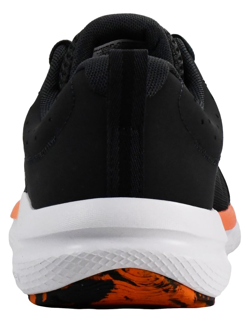 Under Armour Men's Charged Assert 10 Shoes, Anthracite/Team Orange/Black, 8