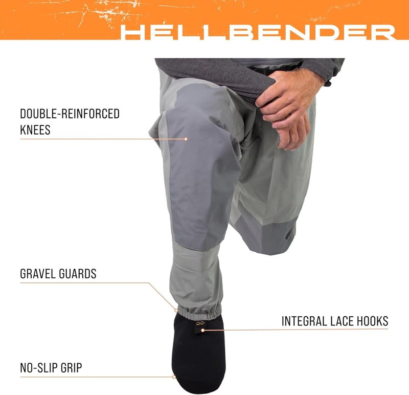 Breathable Waterproof Stockingfoot Fishing Chest Wader - FROGG TOGGS Hellbender for Ultimate Comfort
