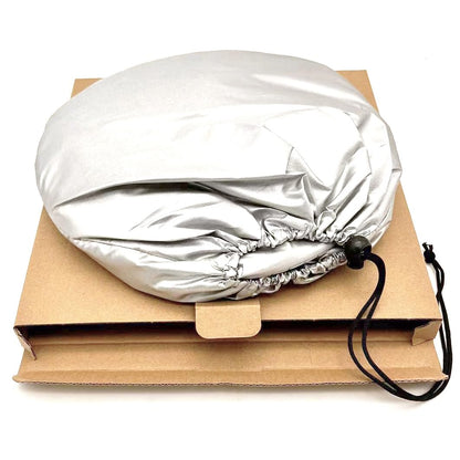 Car Windshield Sun Shade - Foldable Reflective Sun Visor for Cars, SUVs, Trucks, and Vehicles | Heat Blocking Sunshade to Keep Interior Cool | Summer Automotive Accessories