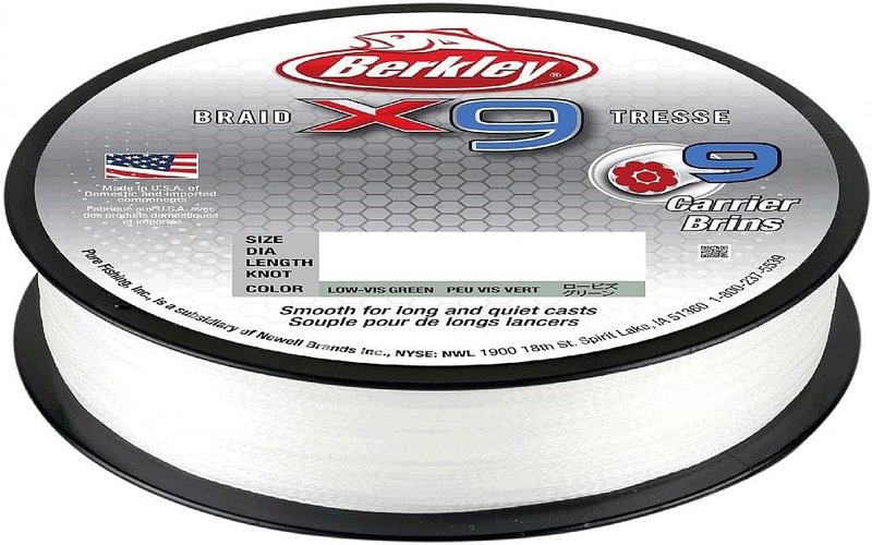 Berkley X9 Braid Fishing Line - Durable, High-Performance Fishing Line | 150 Yards, 30 lb Test