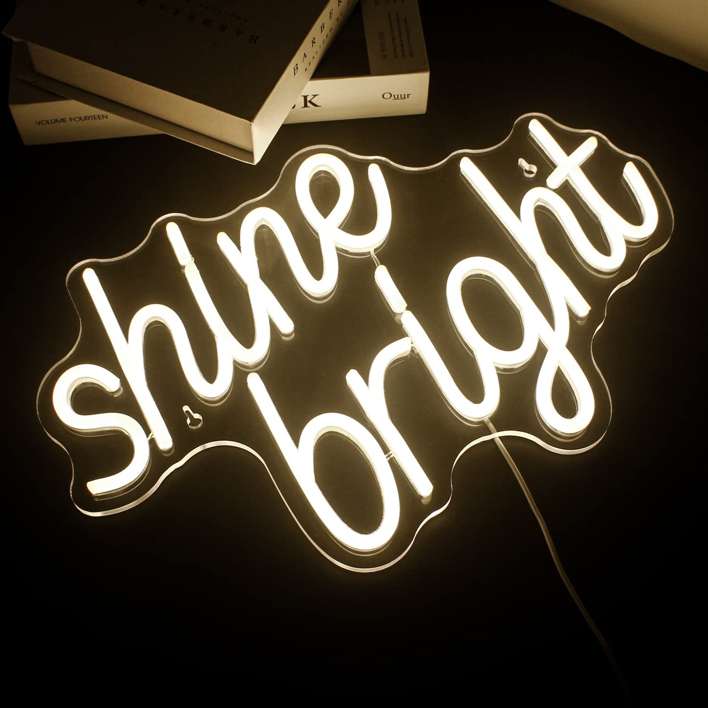 Looklight Better Together Neon Sign,Neon Light for Wall Decor,Wedding Neon Sign,Warm White Led Neon Light USB Letters Neon Signs Led Signs for Wedding,Engagement Party,Birthday