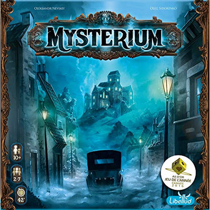 Asmodee Mysterium Board Game - Enigmatic Cooperative Mystery Game with Ghostly Intrigue, Family Fun for Kids & Adults, Ages 10+, 2-7 Players, 42 Minute Playtime