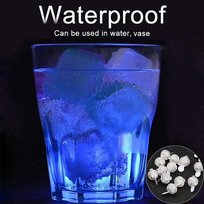 JJGoo 50pcs LED Balloon Light Mini Round Balls Lights, Waterproof Tiny Led Lights for Paper Lantern Easter Eggs Birthday Party Wedding Halloween Christmas Decoration