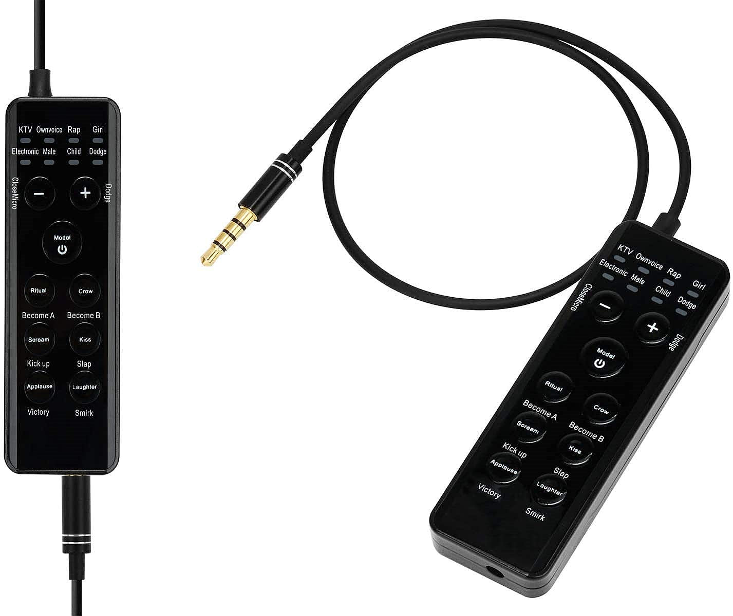 Voice Changer Headsets, KOKITEA Earbud Headphones, for Phone/PS4/Xbox/Switch/IPad/Computer/Anchor/Cam Girl/Kids