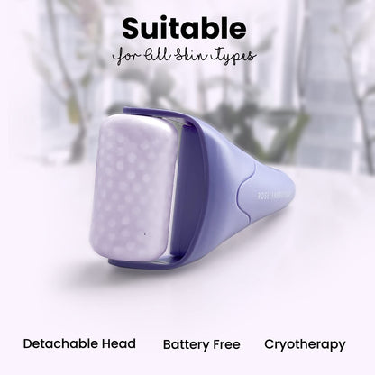 ROSELYNBOUTIQUE Ice Roller for Face Wrinkles Fine Lines Puffiness Stick Massager Facial Skin Care Tools Self Care Gifts for Men Women (Green)