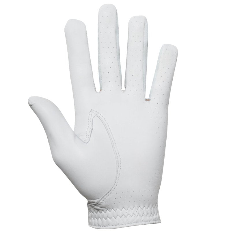 FootJoy Men's SciFLEX Golf Glove, White, X-Large, Worn on Left Hand