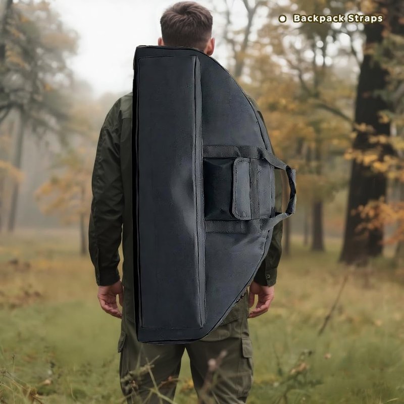 Soft Compound Bow Case - Lightweight Padded Carry Bag with Arrow Pocket | Durable Protection