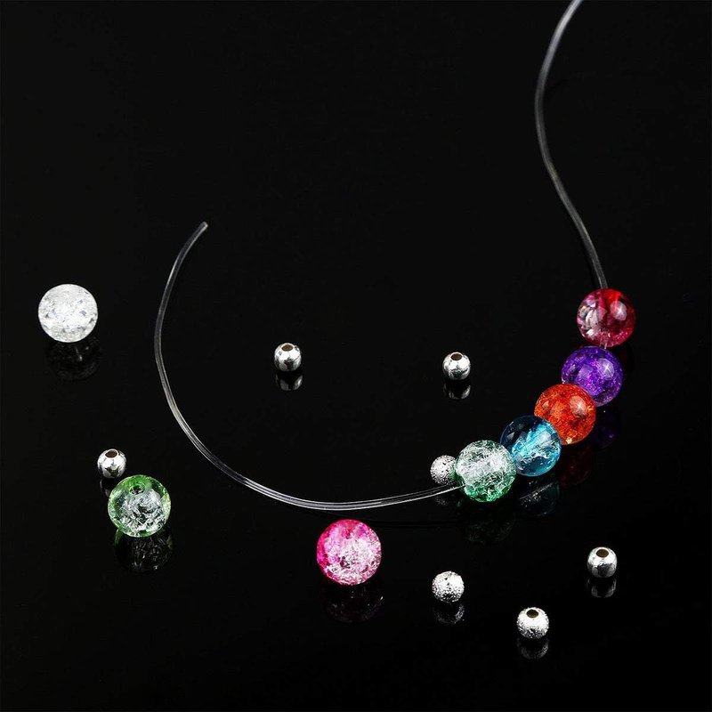 Transparent Nylon Fishing Line - 600m Roll | 0.6mm Super Strong Beading Wire for Jewelry Making