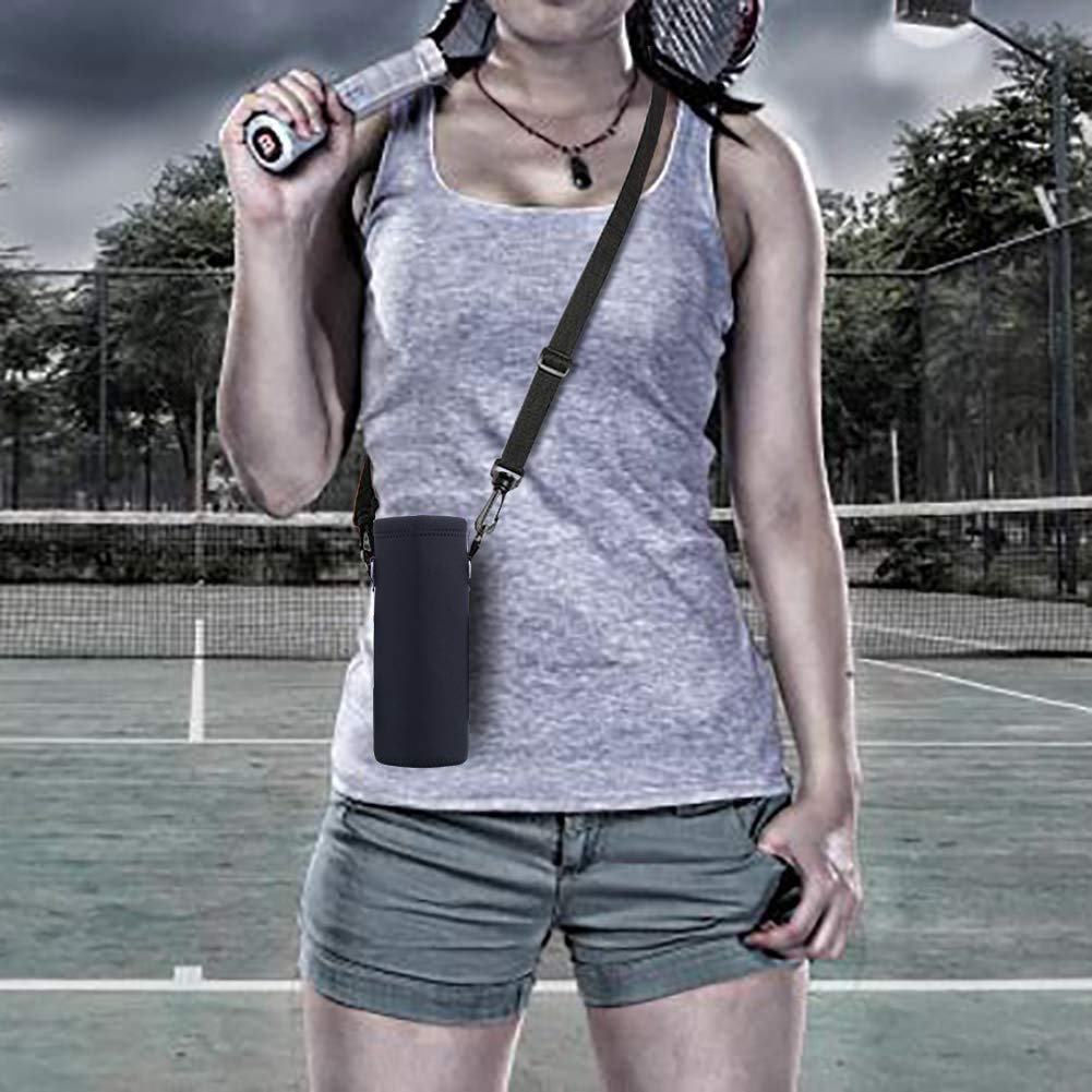 AUPET Water Bottle Carrier,Insulated Neoprene Water bottle Holder Bag Case Pouch Cover 1000ML or 750ML,Adjustable Shoulder Strap, Great for Stainless Steel and Plastic Bottles