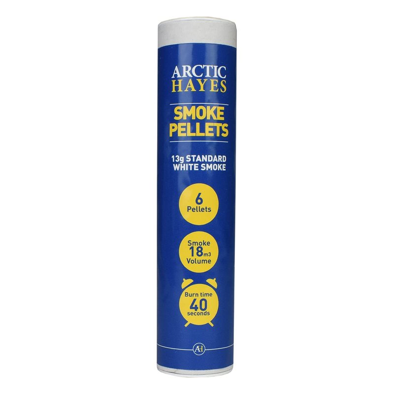 Arctic Hayes PH001 13g White Smoke Pellet (Tube of 6)