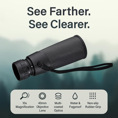 Barska 10x40 Blackhawk Waterproof Monocular