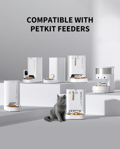 PETKIT Silica Gel Desiccant Sachets 30 Gram x 5 Packs for Smart Automatic Pet Feeders, Desiccant Replacement Bags for Cat Feeders to Keep Pet Food Dry and Fresh