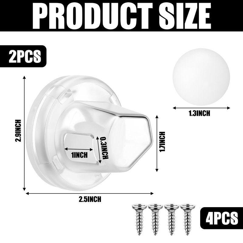 Geelin 2 Pcs Boat Scupper Plugs Fits 3/4" to 1-1/2" Marine Drain Holes Self-bailing Ball Scupper Valve Replacement Boats Deck Hardware Accessories Marine Compatible with Most Boat Models