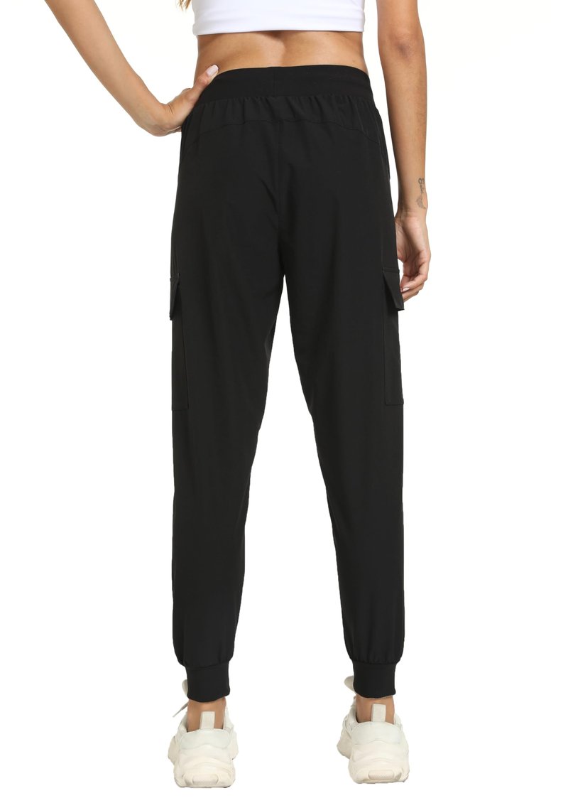 zsenoxaxi Women's Joggers Cargo Pants Lightweight Quick Dry Hiking Running Pants for Athletic Casual & Outdoor
