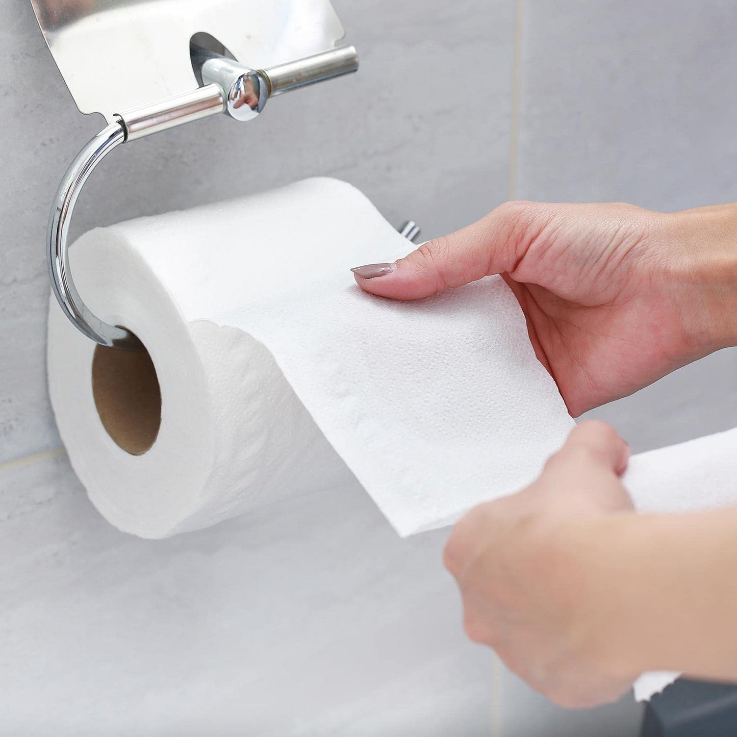 Freedom Inspirations Luxury 3Ply Toilet Roll - 45 Quilted Lemon Fresh Triple Soft and Scented Hygiene Bulk White Toilet Tissue and Loo Rolls