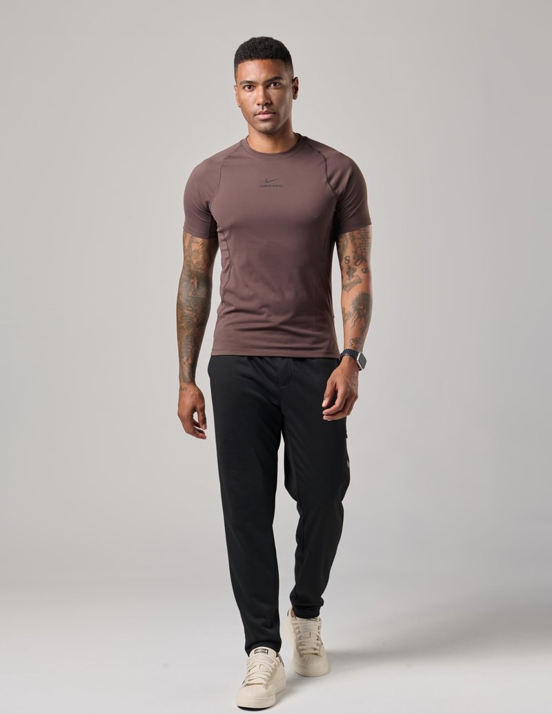 Liberty Pro 2 Pack Men’s Midweight Jogger Sweatpants with Zipper Pockets, 29" Inseam Active Drawstring Workout Pants (Set 1, Large) Charcoal/Black