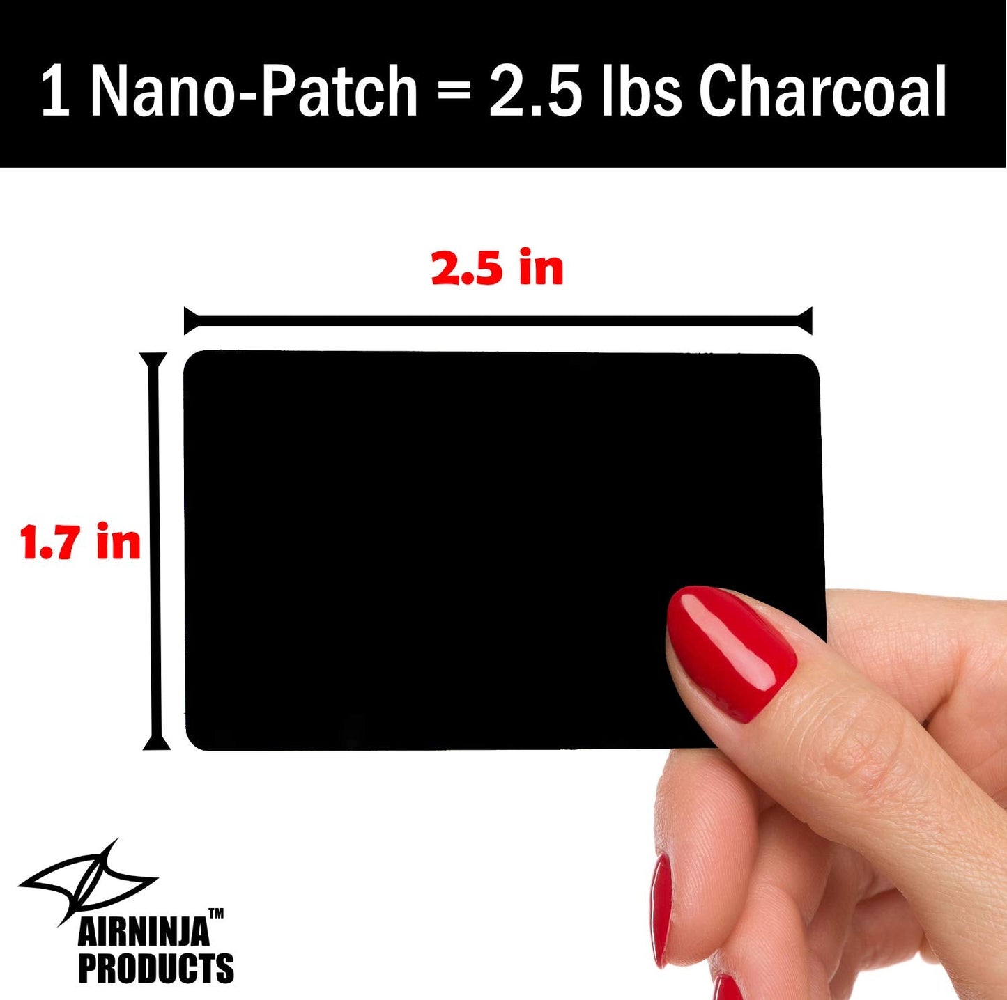 AIRNINJA Fridge Deodorizer - Natural Refrigerator Deodorizer Odor Eliminator - Beats Baking Soda and Bamboo Charcoal Air Purifying Bags - Activated Carbon Odor Absorber for Fridge & Freezer (2 pk)