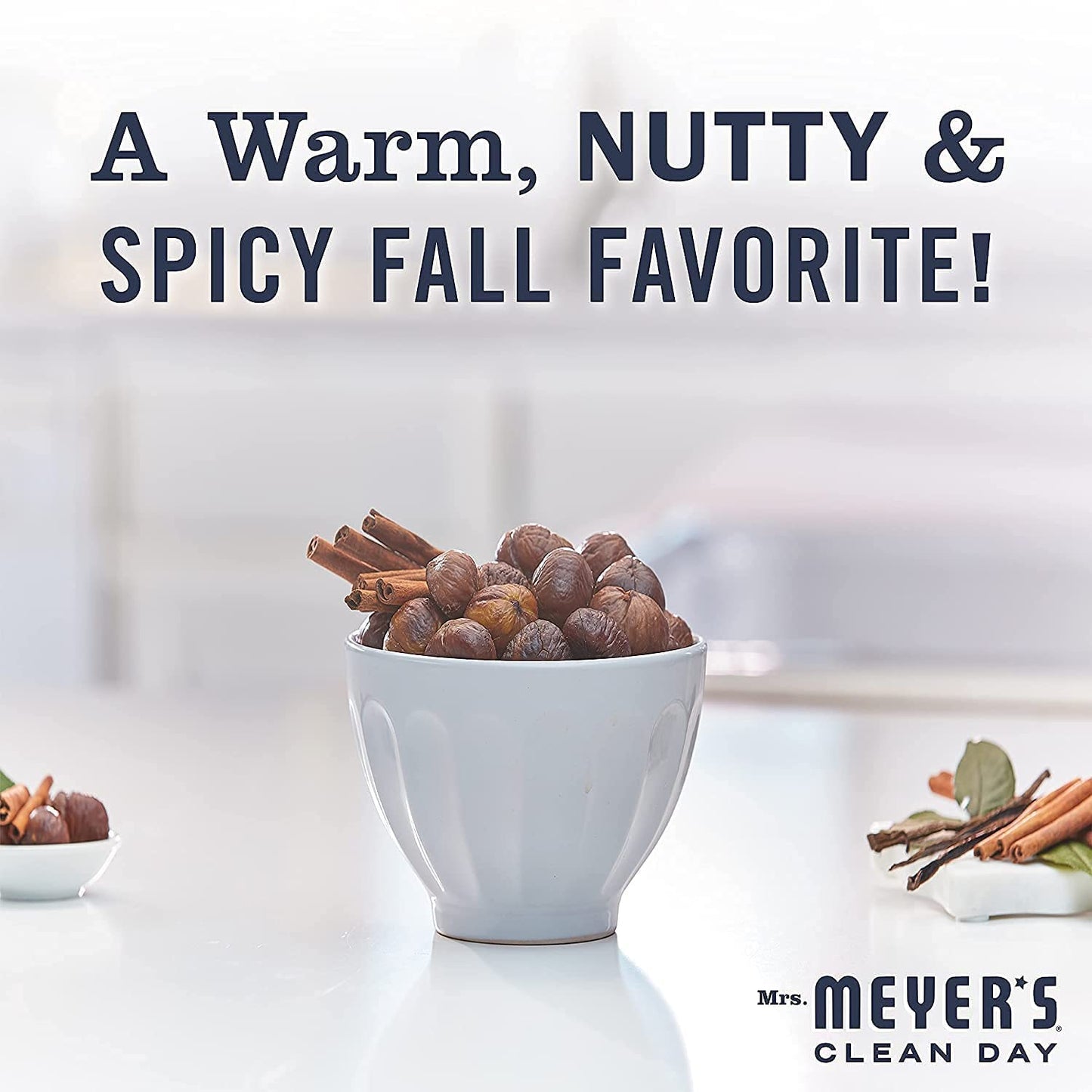 Mrs. MEYER'S CLEAN DAY Hand Soap Variety Pack, 1 Apple Cider, 1 Acorn Spice, 2 CT