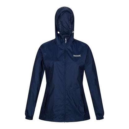 Regatta Womens Pack-It III Waterproof Packaway Jacket - Navy - 14