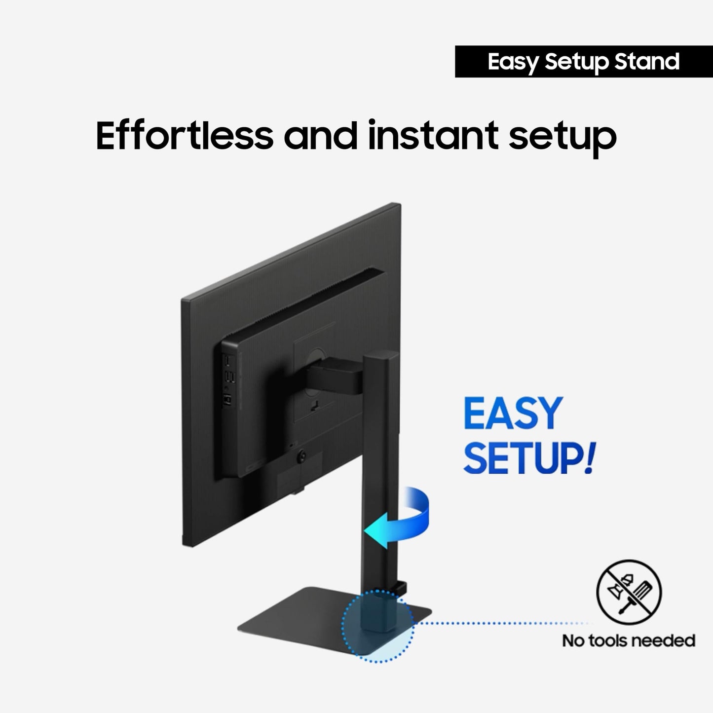 Samsung 32” ViewFinity S8 (S80UD) 4K UHD IPS HDR10 High Resolution Monitor, USB-C, Height Adjustable Ergonomic Stand, Built-in KVM Switch, Intelligent Eye Care, LS32D800UBNXGO, 2025