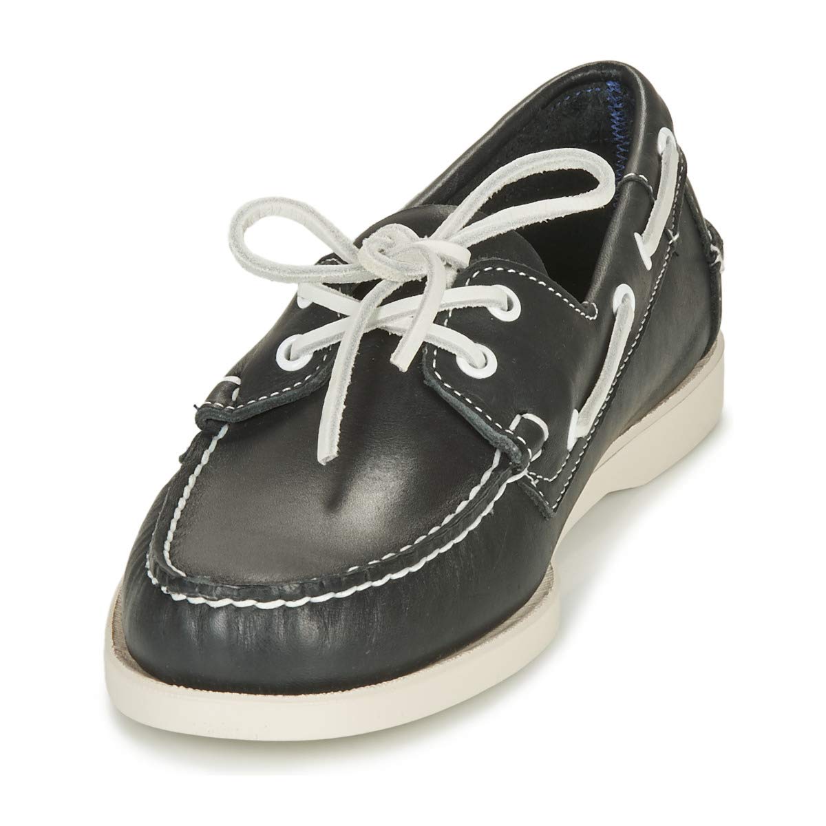 Sebago Docksides, Men Boat Shoes, Blue (Blue Nite Leather), 11 UK (46 EU)