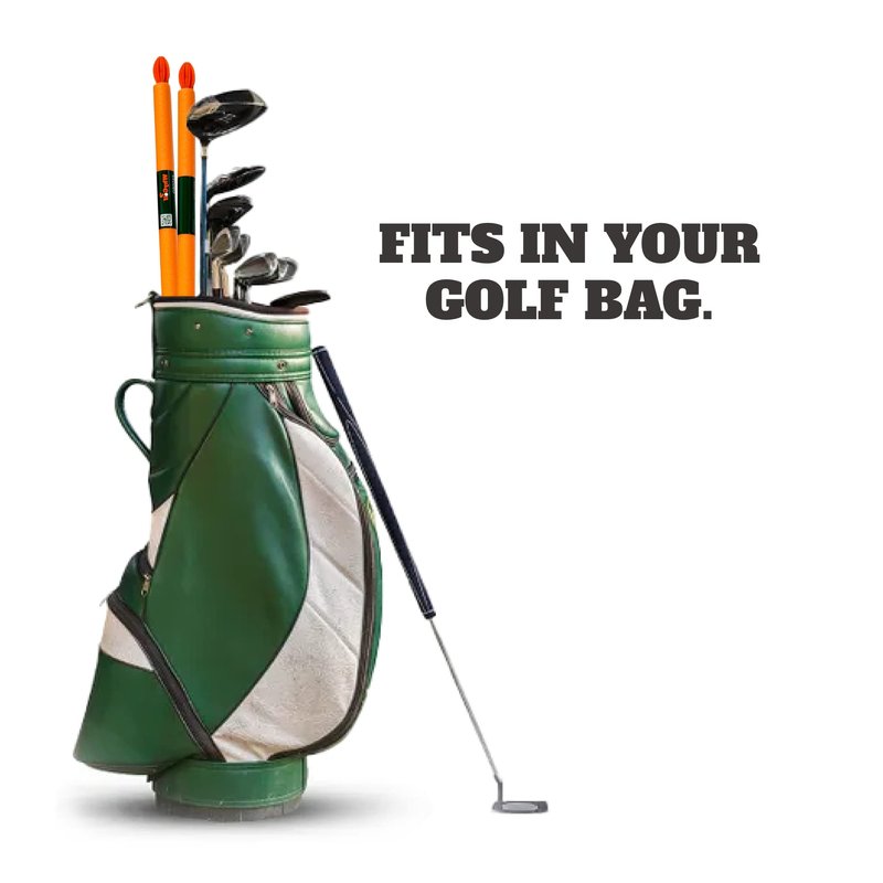 WHYGOLF Padded Golf Alignment Rods - Golf Alignment Sticks with Protective Padding, Create Golf Swing Trainer Angles Like Pro Trainers with Our Golf Training Tool