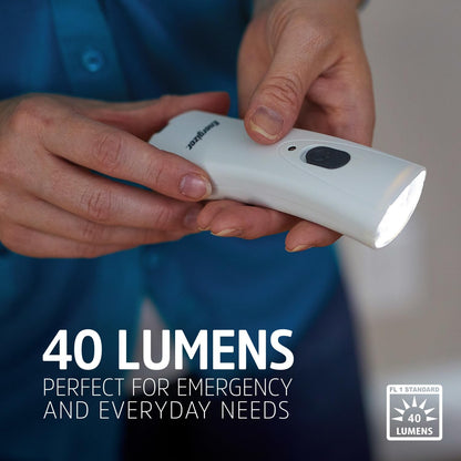 Energizer Weatheready Rechargeable Flashlights for Home, Pack of 3, Emergency Flashlight for Hurricane Supplies, Survival Kits, Power Outages, LED Flash Light with Convenient Plug-in Design