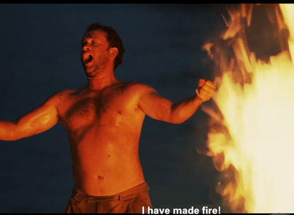 Bow Drill Fire Starter Kit, Pskook Survival Tool, Primitive Friction Fire Starting Kit, Bushcraft Gear, Camping Safety Equipment, Outdoor