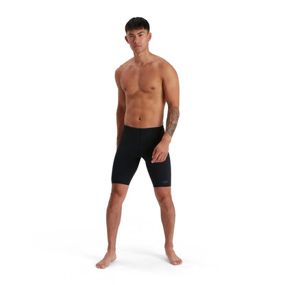 Speedo Men's Endurance + Jammer Swimming Trunks | Chlorine Resistance | Comfort Fit | Swim Training | Fitness, Black, 32