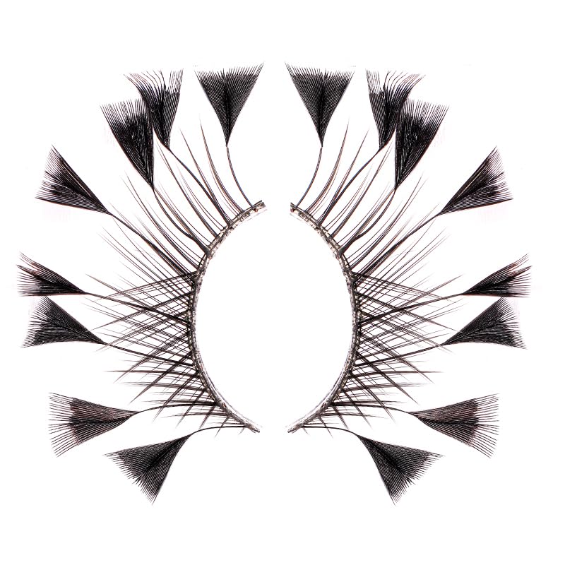 Dorisue Halloween eyelashes Yzma Eyelashes Dsiney Spider eyelashes Firework Feather eyelashes Custom Cosplay Dramatic Extra Long lashes for PartyZ