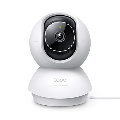 Tapo C230 3K 5MP Indoor Camera, Smart AI Detections - Person Pet Baby Cry, Pan/Tilt 360° View, Security Carmera No Monthly Fee, Enhanced Night Vision, Two-way Audio, Works with Alexa & Google