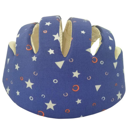 IULONEE Helmets for Toddler, Baby Helmet Toddler Protective Hat Adjustable Baby Head Protector for Infant Walking Crawling Starry Blue