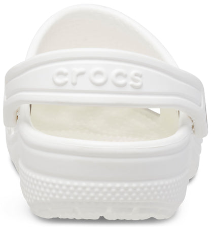 Crocs Unisex Kids Classic Clog K Clogs, White, 2 UK