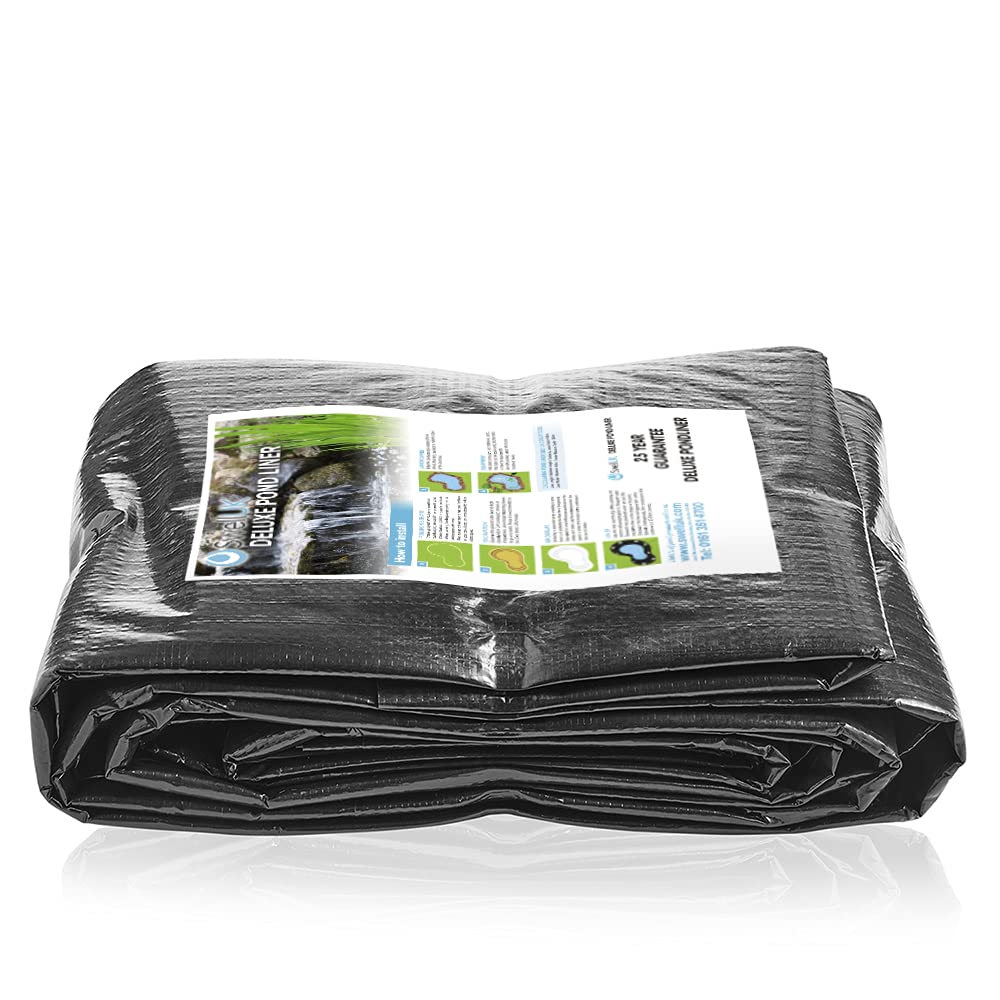 Swell 3m x 3m Pond Liner | 25 Year Guarantee | HDPE | UV Resistant | Garden Fish Ponds