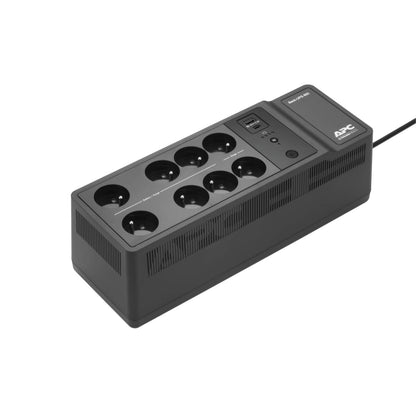 APC Back-UPS "Essential" BE850G2-FR - Surge Arrester UPS with 850VA Battery Backup (8 Outlets, Surge Protector, 2 USB Fast Charging Ports, Type-A and Type-C)