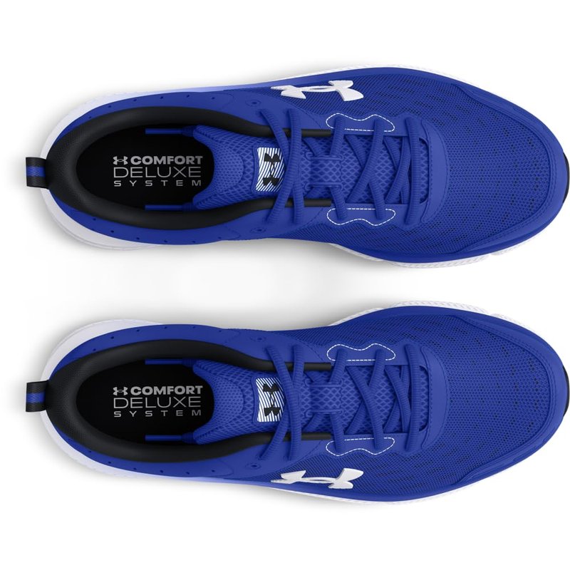 Under Armour Men's Charged Assert 10, (403) Team Royal/Team Royal/White, 14, US