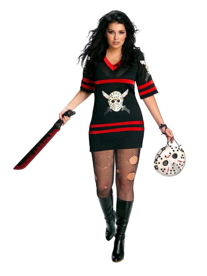 Friday the 13th: Jason Voorhees Costume for Adults by Rubies, Women's Plus