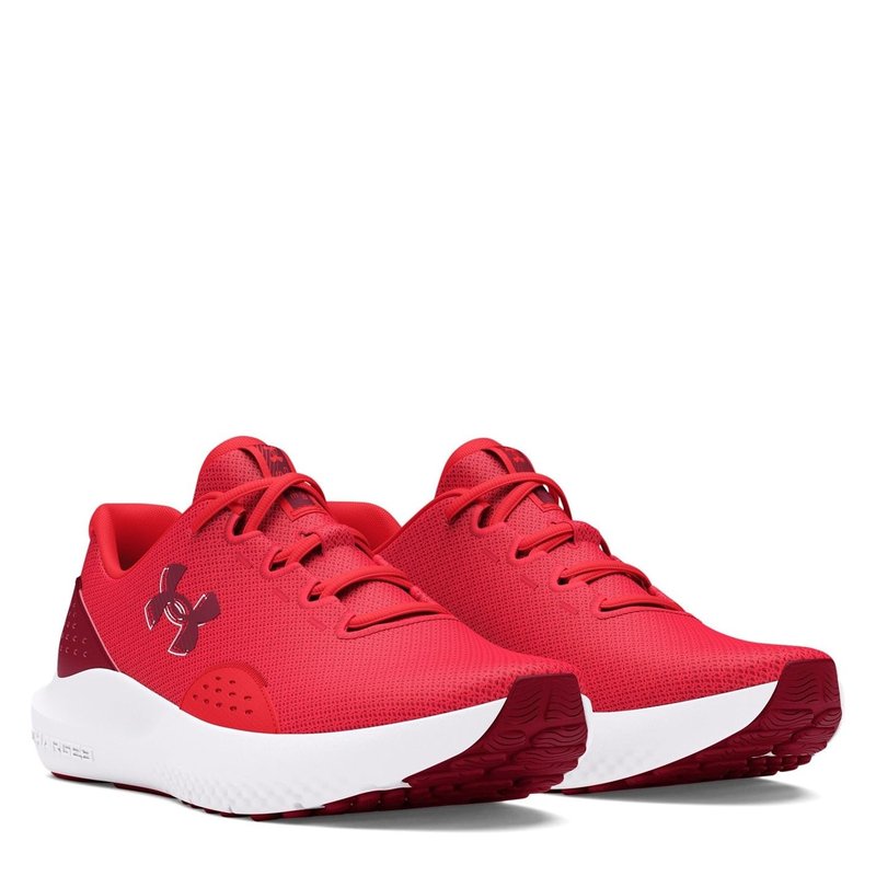 Under Armour Men's Charged Surge 4 Sneaker, Racer Red/Cardinal/Cardinal 9