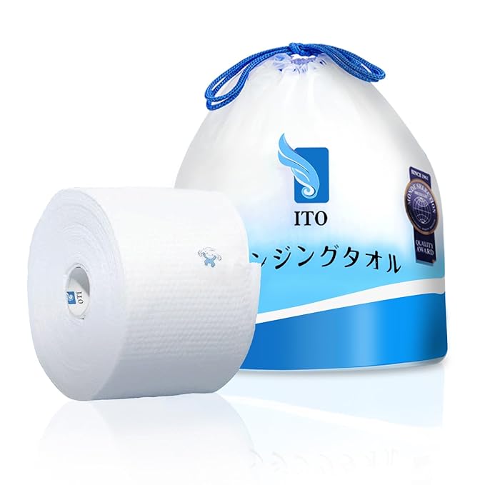 ITO Disposable Face Towel, Ultra-Soft 1-Second Quick-Dry Face Towels, Gentle