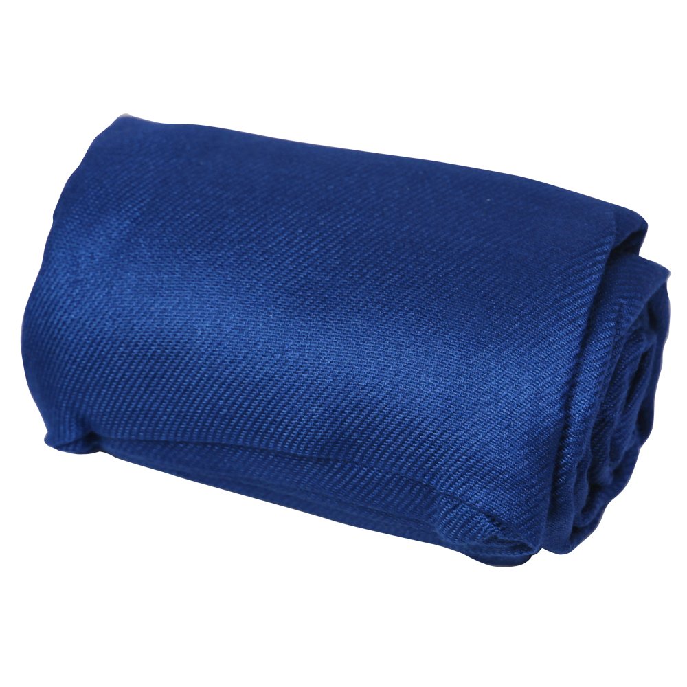 Cloudz Cozy Compact Airplane Travel Blanket for Your Flight, Car, Camping, Home or Comforting Warmth Anywhere! - Navy