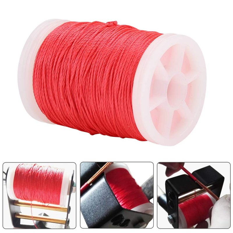 Alomejor Bow String Serving Thread, Easy to Use Archery Bowstring Repair Nylon for Archers Outdoor Enthusiasts Hunting Target Practice Bow Maintenance