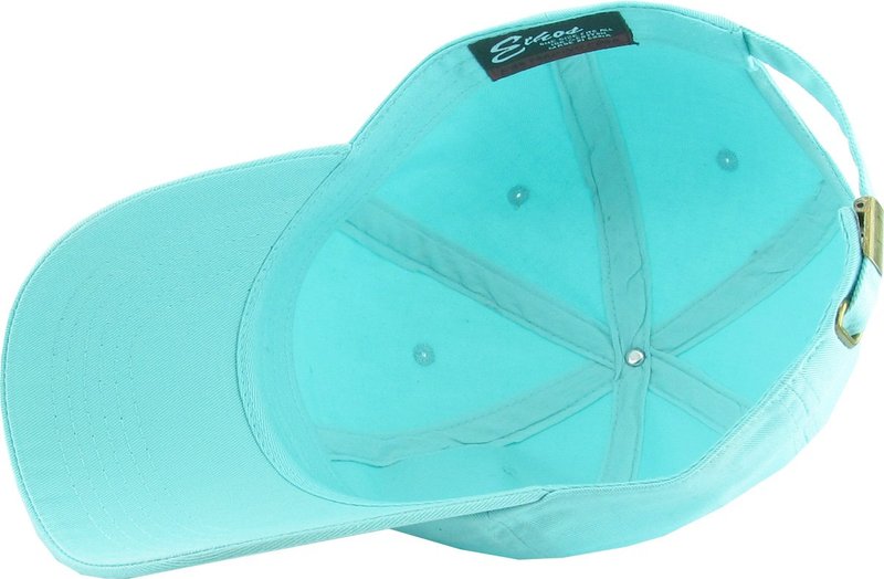 KBETHOS® Classic Cotton Adjustable Low Crown Cotton Baseball Cap, Mint