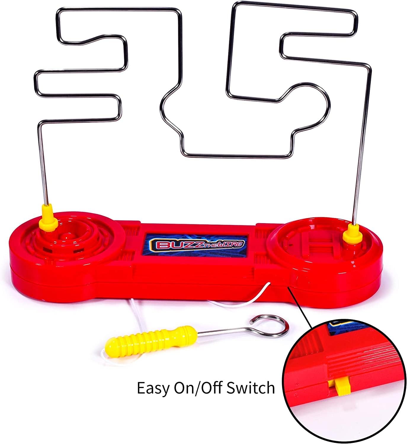 BUZZ Super Nerve Game Wire Skill Maze Childrens Adults Nerves Touch Classic Retro Family Time Kids