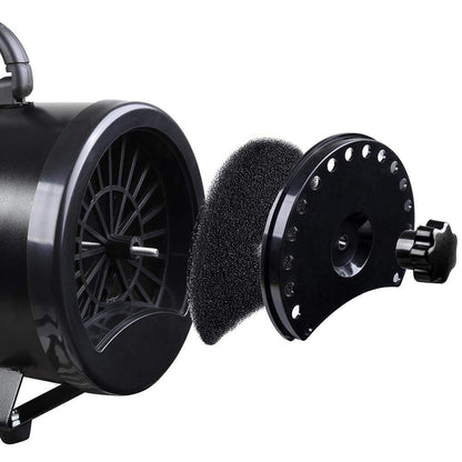 Gravitis 2800W Professional Pet Dryer - Quiet and Powerful Dog Grooming Tool with Adjustable Temperature, Multiple Nozzles, and Long Hose for Efficient Styling and Drying