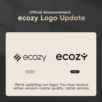 ecozy Portable Countertop Ice Maker - 9 Ice Cubes in 6 Minutes, 26 lbs Daily Output, Self-Cleaning with Ice Bags, Scoop, and Basket for Kitchen, Office, Bar, Party - Black