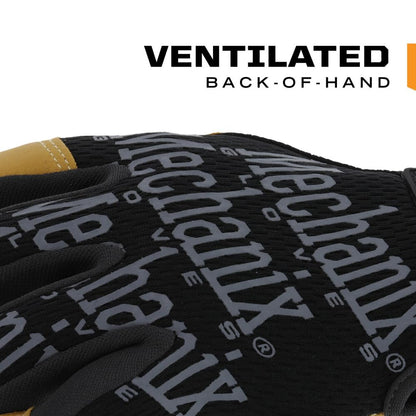 Mechanix Wear - Material4X Original Gloves (Medium, Black/Brown) MG4X-75-009