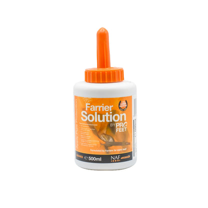NAF Profeet Farrier Solution 500ml – Hoof Dressing for Horses – Nourishes, Protects & Strengthens Hooves – With Natural Oils & Antibacterial Agents – Easy Brush-On Application