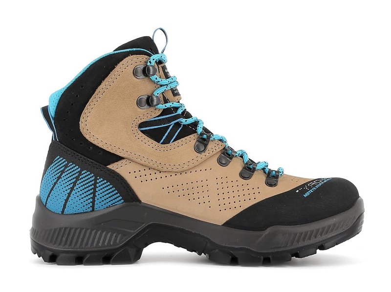 Alpina IRIS Women Waterproof Boots Durable 100% Nubuck Leather Slip Resistant Breathable Vibram Handmade in Europe Size 9.5 | 42EU