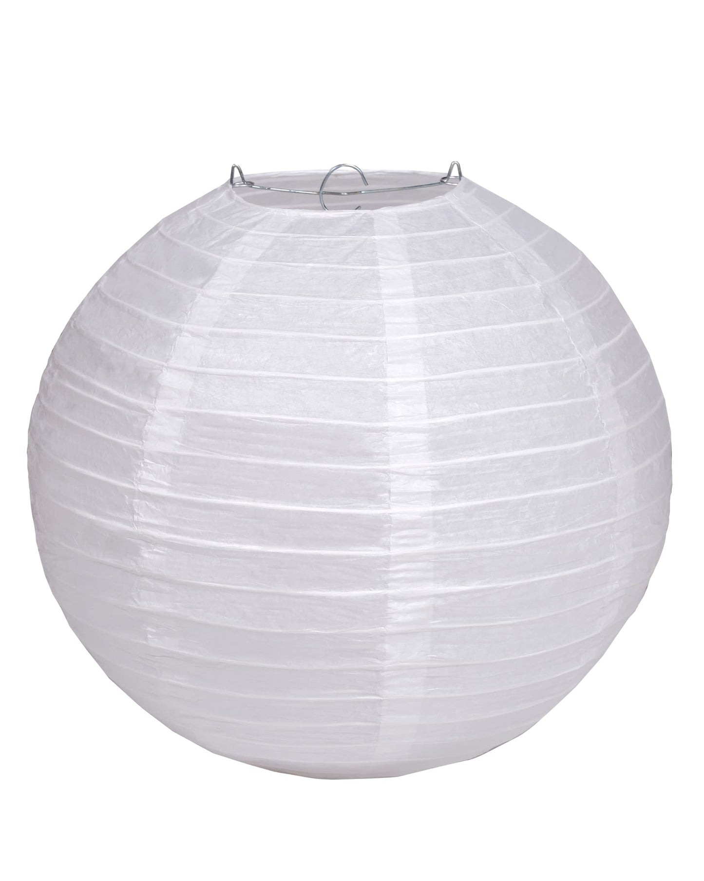 Matissa 16"(40CM) Pack of 3 Paper Lantern Wedding Party Decoration Craft Lamp Shade (White)